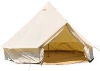 Camping Famille Camping Bell Centre de tente PU3000mm enduit 285G coton résistant au vent 400*400*250CM fournisseur