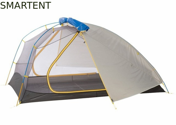 Équipement de camping en plein air pour parents-enfants, 2 personnes, 210*180*110CM, quatre saisons, imperméable, polyester ripstop 70D, tente de trekking double couche fournisseur