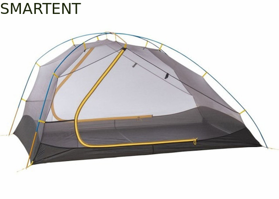 Équipement de camping en plein air pour parents-enfants, 2 personnes, 210*180*110CM, quatre saisons, imperméable, polyester ripstop 70D, tente de trekking double couche fournisseur