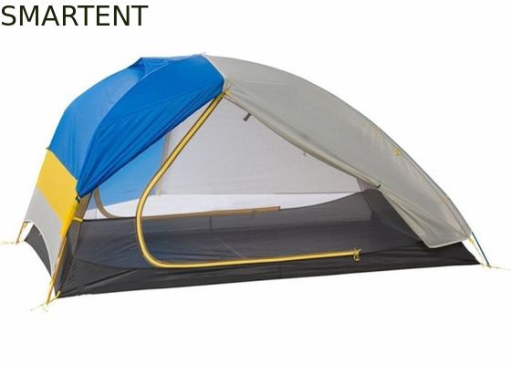 Équipement de camping en plein air pour parents-enfants, 2 personnes, 210*180*110CM, quatre saisons, imperméable, polyester ripstop 70D, tente de trekking double couche fournisseur