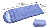 Sacs de couchage de montagne bleu imperméable à l'eau 190T polyester pour le froid fournisseur