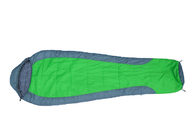 Double couleur 210*72CM 190T Polyester design de sacs de couchage de momie Logo d'impression ou d'étiquetage fournisseur
