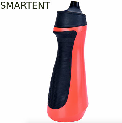 Acheter le plastique rouge de bouteilles d'eau de la séance d'entraînement 600ml glissent non le flacon potable BPA 8.9X8.8X23.7 libre cm fabrication en ligne