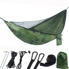 290*140CM Camouflage 210T Nylon Léger Camping Mosquito Net Hamac Pour la détente en plein air fournisseur