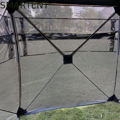 Tentes de chasse portatives en PU enduites en 210D d'Oxford polyester pliable 150*150*170CM fournisseur
