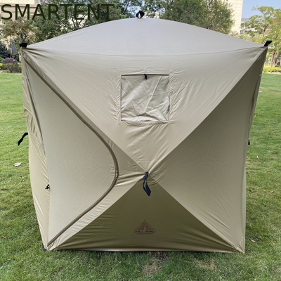 Tentes de chasse portatives en PU enduites en 210D d'Oxford polyester pliable 150*150*170CM fournisseur
