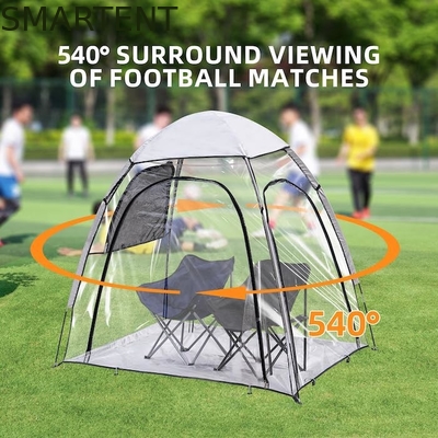 Tentes de sport en extérieur imperméables à l'eau transparentes en PVC à protection UV fournisseur