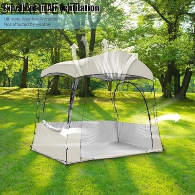 2.41*2.10*1.50M 6 personnes cadre en fibre de verre robuste Tentes sportives avec protection UV et conception imperméable fournisseur