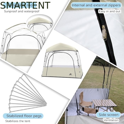 2.41*2.10*1.50M 6 personnes cadre en fibre de verre robuste Tentes sportives avec protection UV et conception imperméable fournisseur