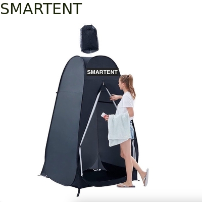 120*120*200CM Tentes de protection de la vie privée avec fermeture à glissière Porte argentée enduite en polyester abri de camping étanche fournisseur