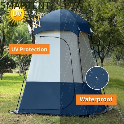 160*160*240CM Bleue imperméable à l'eau 210T Polyester Pop Up Tentes de confidentialité avec protection UV pour le camping et les événements en plein air fournisseur