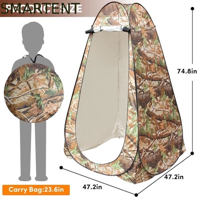 47.2*47.2*74.8 pouces Camouflage personnalisé 190T Polyester Pop Up Tentes de confidentialité avec protection UV Conception imperméable à l'eau fournisseur