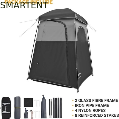 167*167*218CM Polyester noir Portable UV Protégé Pop Up Tentes de confidentialité avec installation instantanée pour les événements en plein air fournisseur