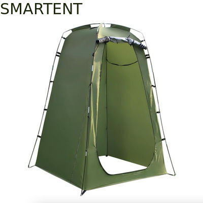 Acheter 120*120*180CM Couleur verte argenté Polyester revêtu Pop Up Tente de confidentialité imperméable à l'eau Pour le camping Plage Événements en plein air fabrication en ligne
