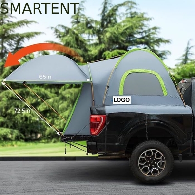 90.5 x 63 x 67'Inch 2 personnes personnalisé vert imperméable PU2000 polyester léger portable camionnette tente fournisseur