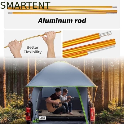 90.5 x 63 x 67'Inch 2 personnes personnalisé vert imperméable PU2000 polyester léger portable camionnette tente fournisseur