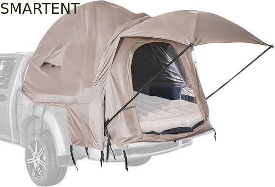 Acheter 82.7*66.9*66.9 pouces Khaki 210D en argent enduit polyester Tente de camionnette avec fenêtres ventilées pour le camping en plein air fabrication en ligne