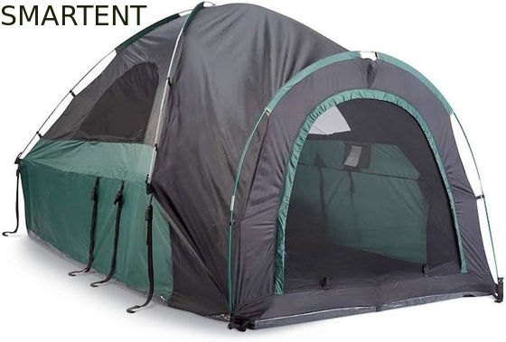 Tente de camping pour 2 personnes à l'extérieur à double couleur imperméable à l'eau polyester camionnette avec poteaux en fibre de verre fournisseur