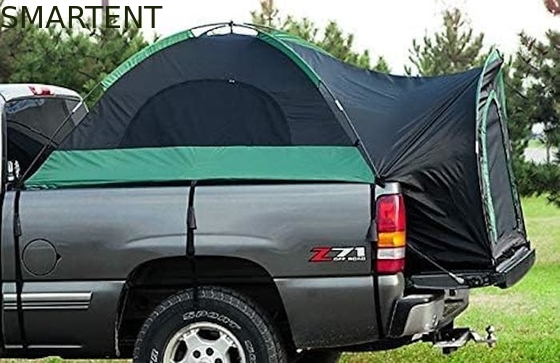 Tente de camping pour 2 personnes à l'extérieur à double couleur imperméable à l'eau polyester camionnette avec poteaux en fibre de verre fournisseur