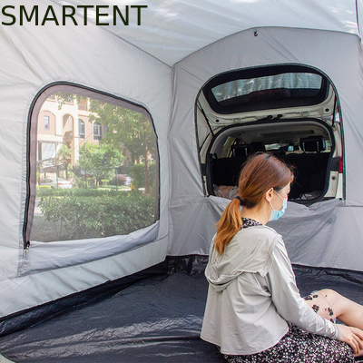 Extérieur 260*180*190CM Couleur grise imperméable à l'eau PU2000MM enduit de polyester 210D Facilité d'installation hors route Véhicule abri de camping fournisseur
