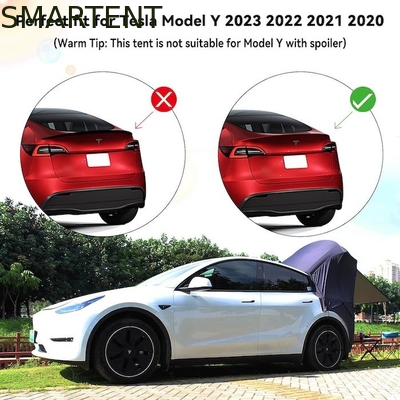 Tente de camping Tesla légère 4 saisons Noir couleur imperméable à l'eau Polyester enduit d'argent 210D Installation rapide en 10 minutes fournisseur
