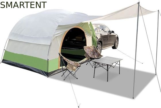 Acheter 8.2*8.2*6.6Ft Double couleur imperméable à l'eau PU3000MM enduit de polyester 210T Toutes les saisons Véhicule Tente de camping Installation facile fabrication en ligne