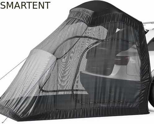 183*183*213CM Noir imperméable au courant recouvert de polyester Auto Tente de camping Compact abri pour voiture Facile à installer Pour 2-4 personnes fournisseur