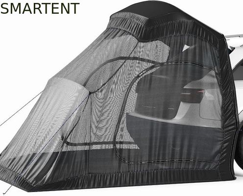 Acheter 183*183*213CM Noir imperméable au courant recouvert de polyester Auto Tente de camping Compact abri pour voiture Facile à installer Pour 2-4 personnes fabrication en ligne
