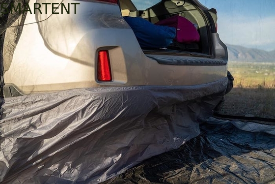 183*183*213CM Noir imperméable au courant recouvert de polyester Auto Tente de camping Compact abri pour voiture Facile à installer Pour 2-4 personnes fournisseur