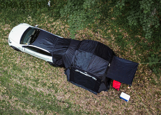 Tente de camping en fibre de verre de polyester pour le modèle Y facile à installer et à ventiler fournisseur
