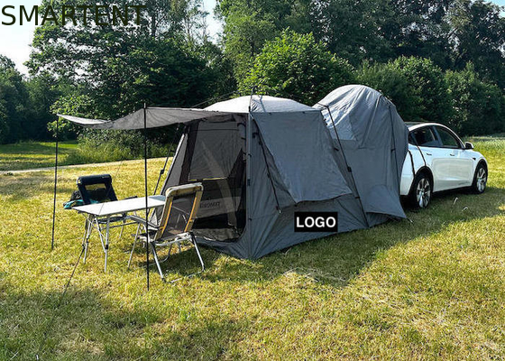 330*240*210CM Tente de camping Tesla légère automatique gris imperméable à l'eau PU2000MM enduite en polyester 210D pour 4 personnes fournisseur