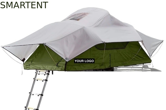 56*96*48'inches double couleur chauffant service cadre en aluminium imperméable à l'eau 600D Ripstop polyester Tesla toit tente de camping fournisseur