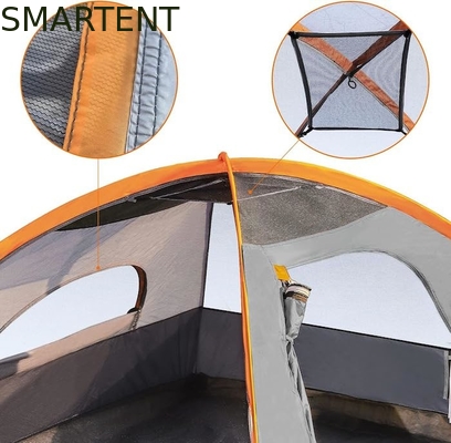 4 personnes 2.74*2.13*1.22M Tentes de glamping ultra-légères pour 3 saisons en fibre de verre en aluminium ou en acier 1,5-2,5 m de hauteur fournisseur