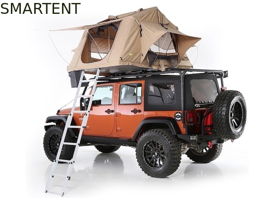 2 à 4 personnes imperméable à l'eau 600D Heavy Duty Rip Stop Tente de toit en polyester avec 15 minutes de mise en place rapide et protection UV fournisseur