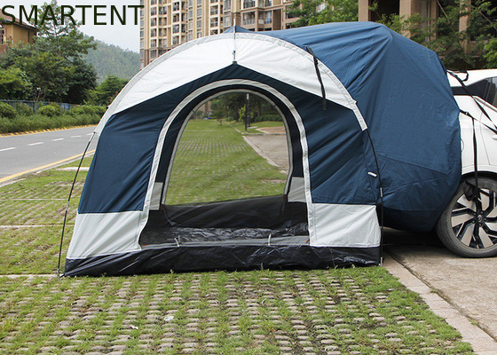 2 personnes 250*250*200CM imperméable à l'eau PU2000MM revêtu de bleu 210D polyester Tente extérieure sur le toit fournisseur