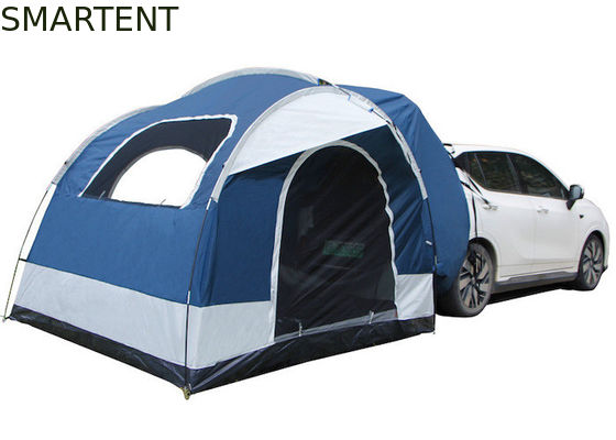 Acheter 2 personnes 250*250*200CM imperméable à l'eau PU2000MM revêtu de bleu 210D polyester Tente extérieure sur le toit fabrication en ligne