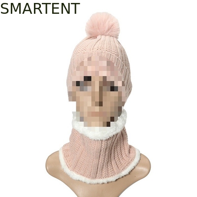 Outdoor Eco Friendly Rpet 2Pcs Set Kids Beanie Collar Appui au chauffage Marque renouvelable fournisseur