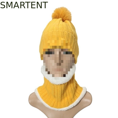 Outdoor Eco Friendly Rpet 2Pcs Set Kids Beanie Collar Appui au chauffage Marque renouvelable fournisseur