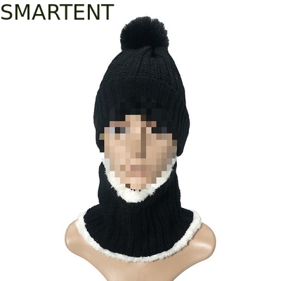 Outdoor Eco Friendly Rpet 2Pcs Set Kids Beanie Collar Appui au chauffage Marque renouvelable fournisseur