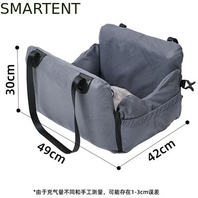 42*49*30CM Fourniture pour animaux de compagnie Grise Airbag multi-fonctionnel pour voiture Pet Nest Convient pour voyager Sac à main pour animaux de compagnie pour chat et chien fournisseur