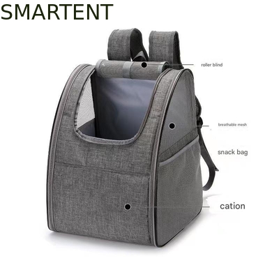 34*28*42CM Sac à dos pliable gris en tissu doux Sac à dos jolie poupée fournisseur