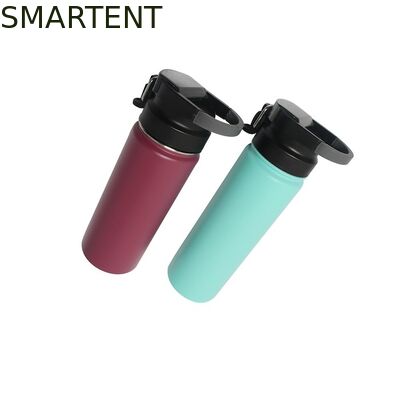 Activité extérieure sur mesure en acier inoxydable 304 grande bouche à vide à capacité multiple flacon isolant vert thermoses de musculation bouteille d'eau pour amateurs d'extérieur fournisseur