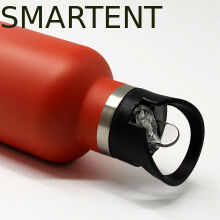 Peinture personnalisée à plusieurs capacités Couleur jaune 304 en acier inoxydable extérieur de style américain Bouteilles d'eau d'entraînement isolées à large bouche avec poignée de transport fournisseur