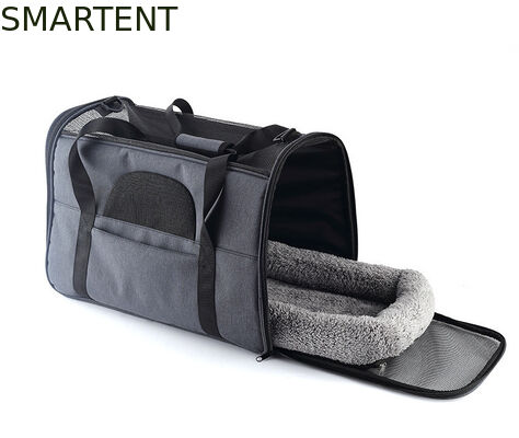Acheter Sac pour animaux de compagnie unisexe portable extérieur en polyester bicolore, mignon, fournitures, accessoires confortables, durables et pratiques, adaptés aux animaux de compagnie fabrication en ligne