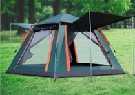Vert extérieur de tente de polyester des tentes de camping de résistant à l'eau PU2000MM 210T fournisseur