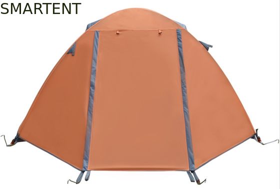 Acheter Tente de camping en plein air 210*180*130cm Couleur orange 210D Polyester Ripstop PU2000mm enduit pour le snowfield et l'événement familial fabrication en ligne