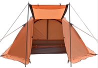 Champ de neige extérieur orange de Ripstop PU2000mm du polyester 210D des tentes campantes 210X150X120cm fournisseur