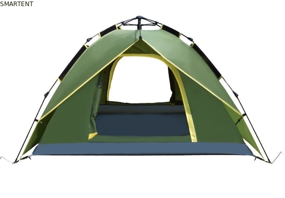 Tentes de camping en plein air Design de mode Multifonctionnelle automatique en fibre de verre Canopy confortable Protège-soleil et imperméable à la pluie pour 3-4 personnes fournisseur