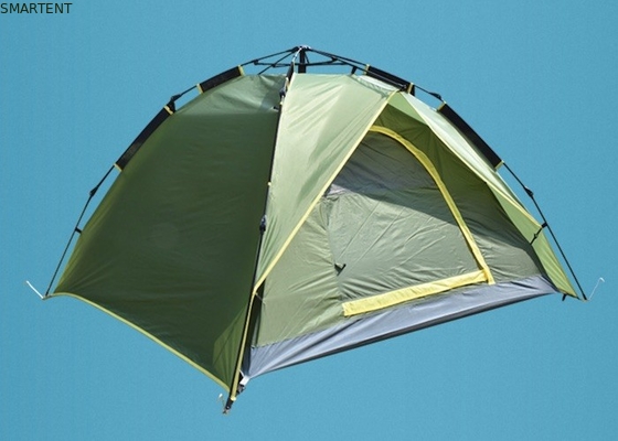 Tentes de camping en plein air Design de mode Multifonctionnelle automatique en fibre de verre Canopy confortable Protège-soleil et imperméable à la pluie pour 3-4 personnes fournisseur