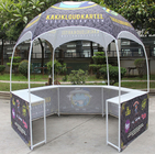 La publicité de la poudre blanche de tente extérieure d'événement a enduit la cabine de kiosque d'Oxford de sublimation de colorant fournisseur